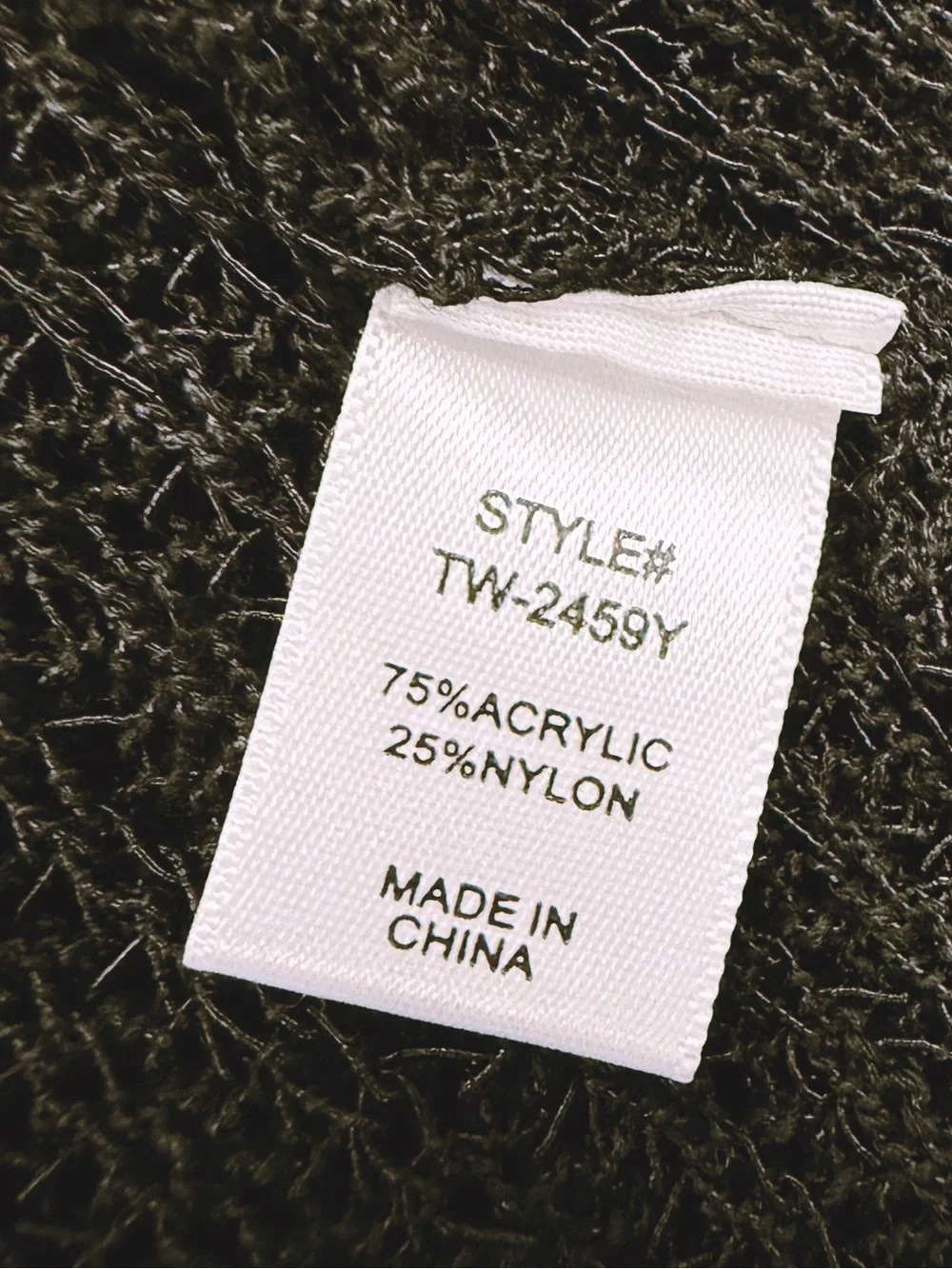 NWOT Zenana Black Hook & Eye Open Knit Sleeveless Sweater Vest, Size Large - Picture 8 of 9